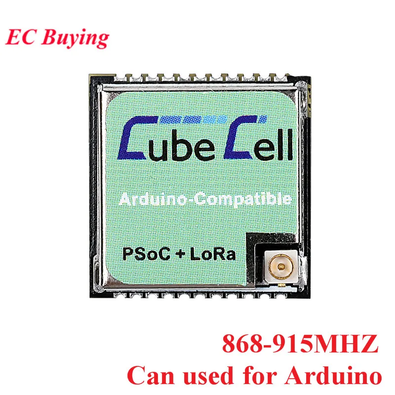 868-915MHZ ASR6501 SX1262 LoRaWAN макетная плата адаптер CubeCell модуль датчика ASR650x Wifi 868 МГц 915 МГц 433 МГц для Arduino LoRa Node - Цвет: 868-915MHZ