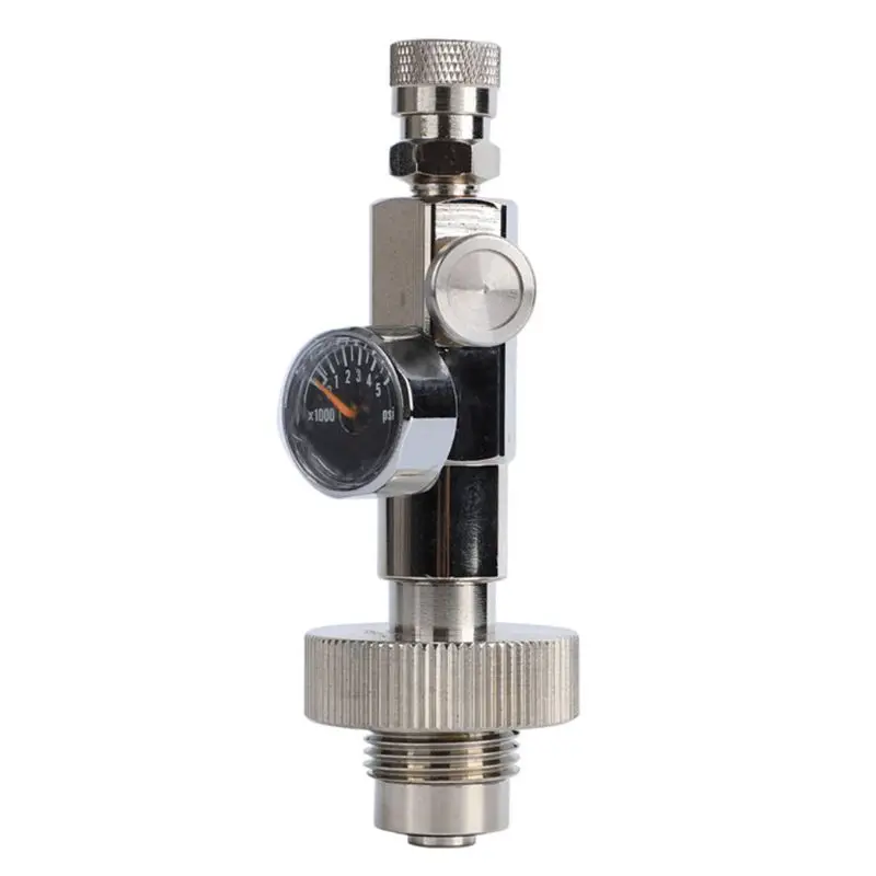 

Stainless steel High Pressure Air Diving Gas Station Scuba Din Fill Adapter 300bar/4500psi Sports Recreational Swimming Diving