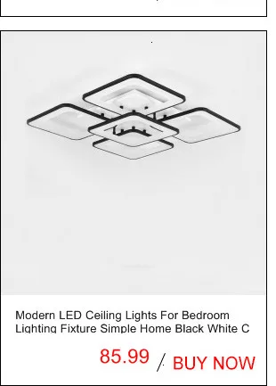 Современные светодиодные потолочные лампы для спальни светильник простой домашний черный белый цвет столовая гостиная акриловая лампа с пультом дистанционного управления