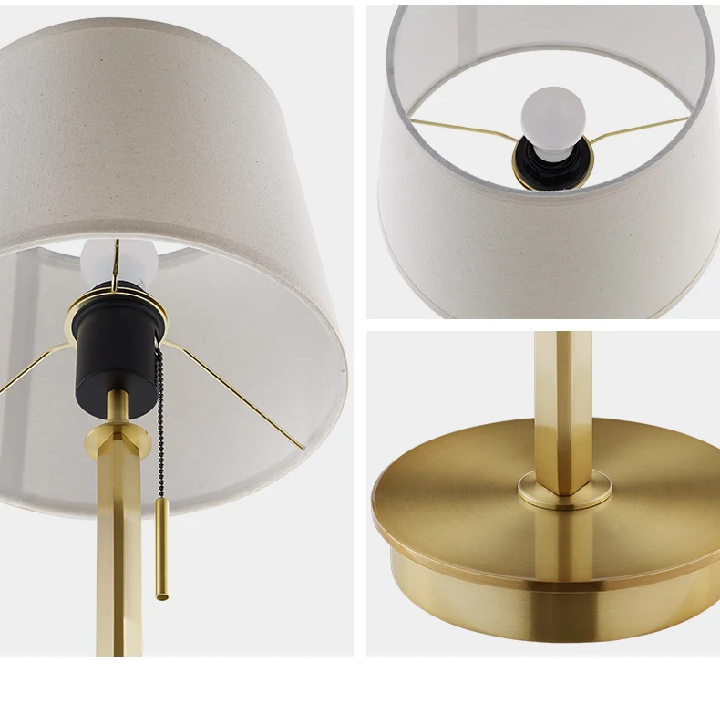 Bedroom LED table lamp bedside lamp simple modern creative warm wedding celebration American light luxury home small table lamp