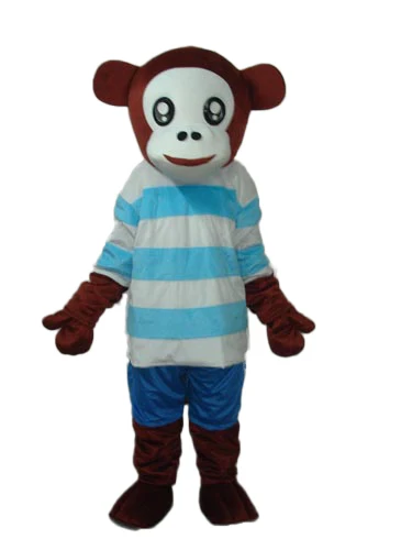 

Fashion Design white face Monkey Mascot Costume Adult Birthday Party Fancy Dress Halloween Cosplay Outfits Clothing Xmas
