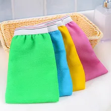 Банное полотенце в виде перчатки двухстороннее тускло-польское ванночка сзади натирает полотенце интенсивное Очищение натирание банное полотенце баня щетка производители