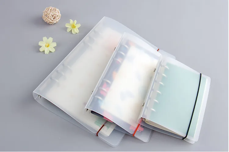 A5/A6/A7 Spiral Notebook Agenda Monthly Weekly Planner 45 Sheets Six Hole Standard Loose-Leaf Paper Office School Stationery