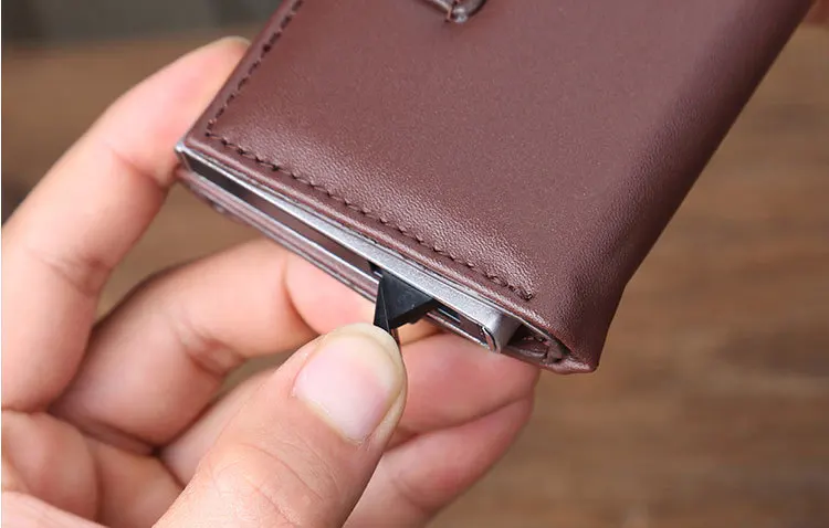 Производители оптом креативный RFID кошелек Кредитная карта кошелек рекламный подарок антимагнитный Противоугонный кошелек