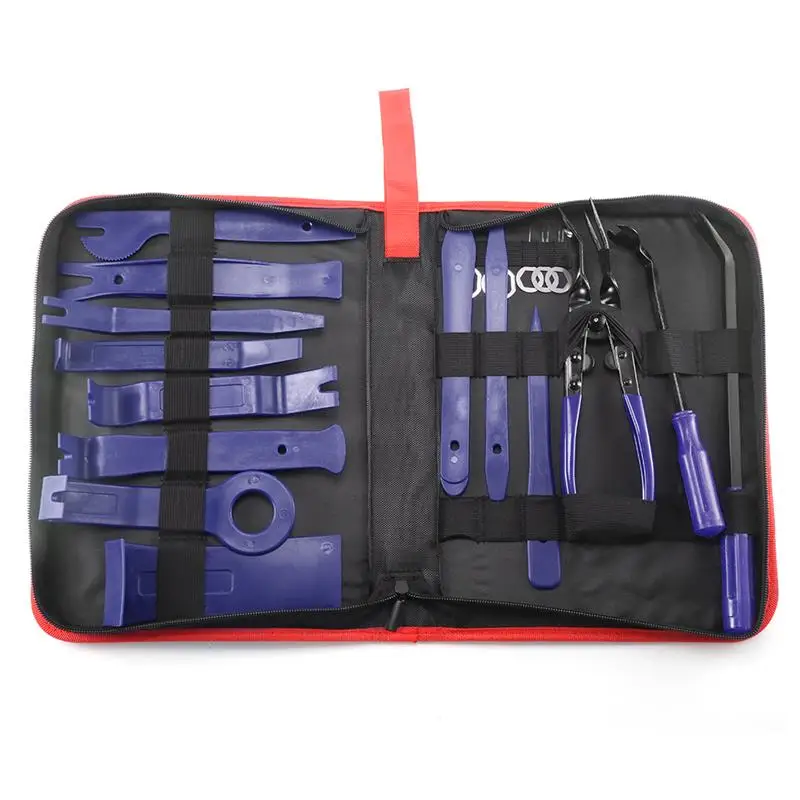

19pcs Auto Car Radio Car Door Panel Trim Removal Tool Audio Radio for Installation and Remover Strong Nylon Pry Tool Kit