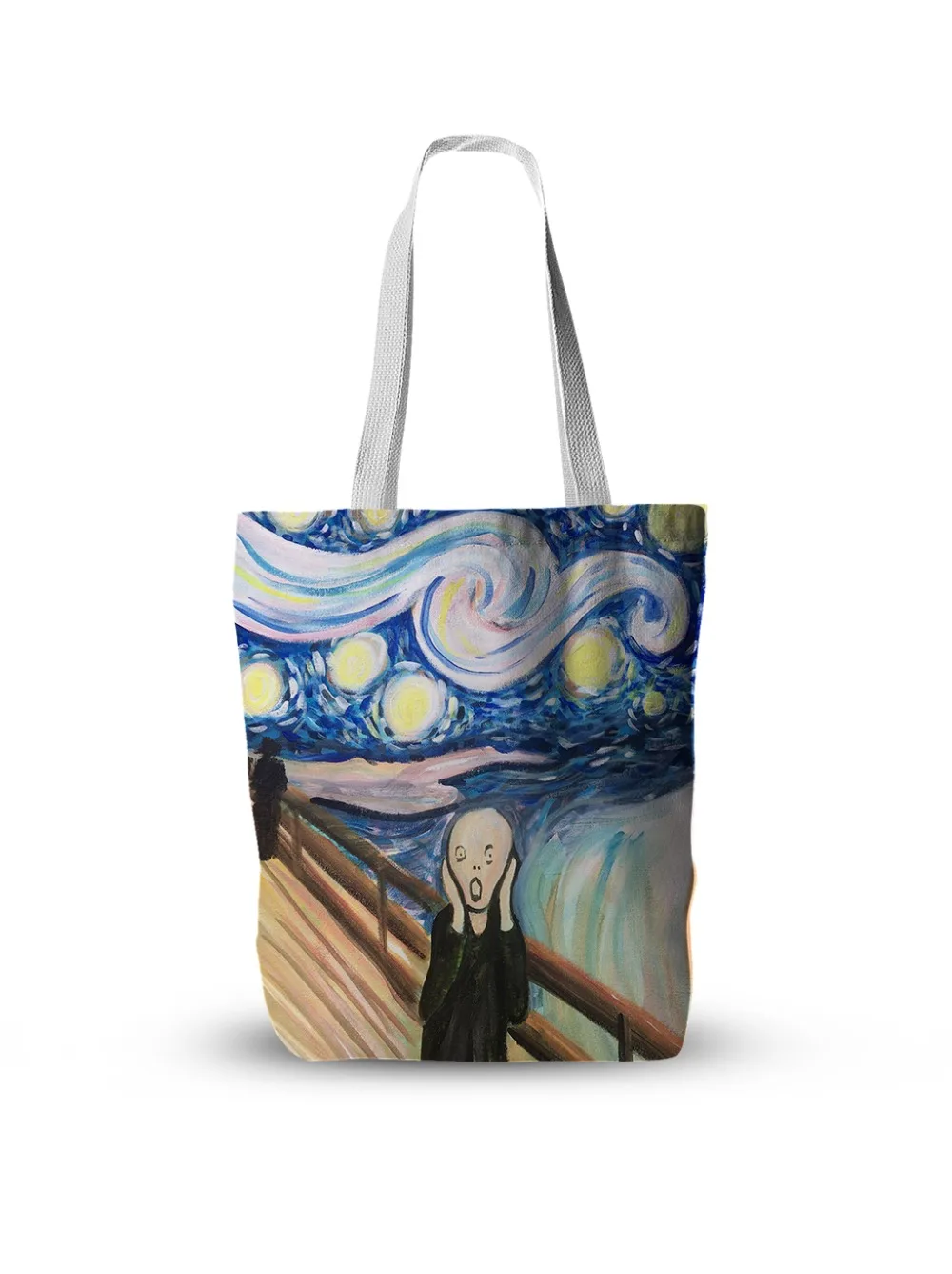 New Van Gogh Oil Painting Canvas Tote Bag Retro Art Fashion Travel Bag Women Leisure Eco Shopping High Quality Foldable Handbag New Van Gogh Oil Painting Canvas Tote Bag Retro Art Fashion Travel Bag Women Leisure Eco Shopping High Quality Foldable Handbag