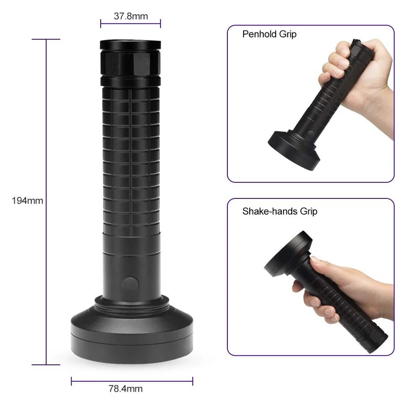 UV Flashlight Black Light 100 LED 395 nM Ultraviolet Blacklight Flashlights Detector for Dog Urine, Pet Stains and Bed Bug, Ma UV Flashlight Black Light 100 LED 395 nM Ultraviolet Blacklight Flashlights Detector for Dog Urine, Pet Stains and Bed Bug, Ma