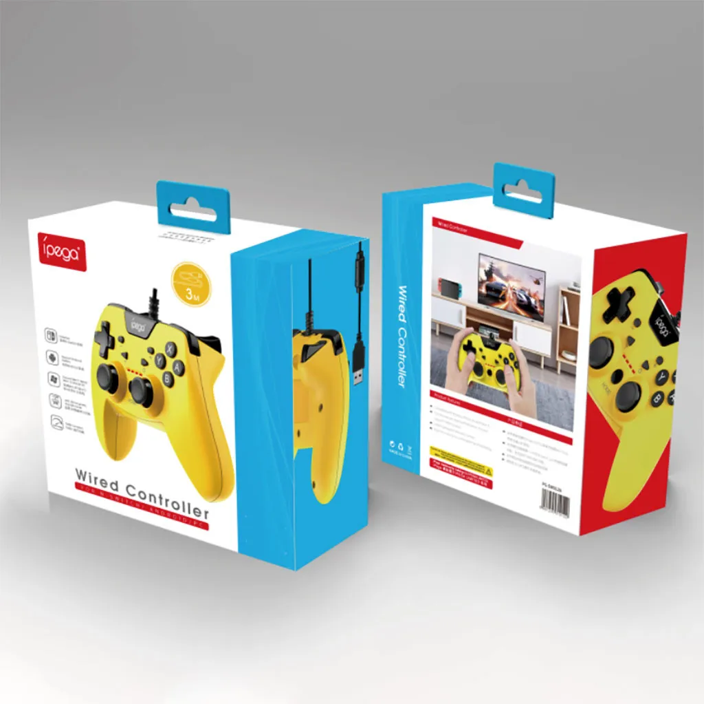IPEGA PG-SW012 Проводные игровые контроллеры геймпады двойной вибрации турбо для переключателя PS3 ПК Android контроллер геймпад беспроводной# G20