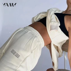 Pantalon de Jogging en molleton épais pour femmes, survêtement taille haute, décontracté, chaud, hiver, nouvelle Version, 2021 
