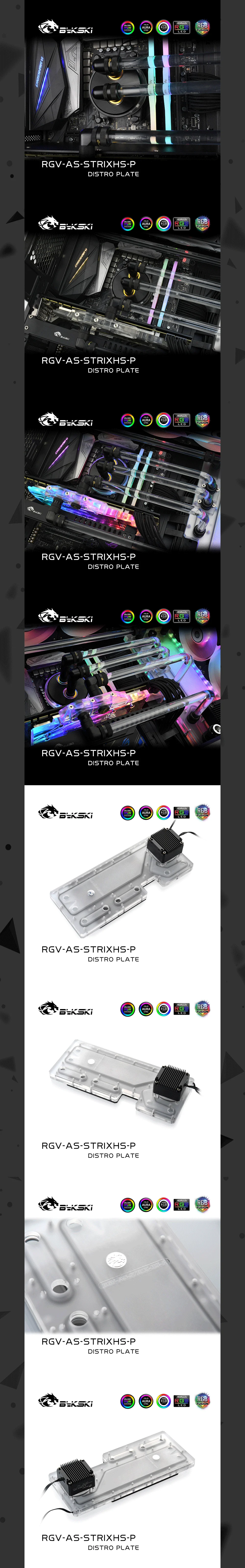 Bykski Distro Plate Kit For ASUS ROG Strix Helios Case, 5V A-RGB Compl –  FormulaMod