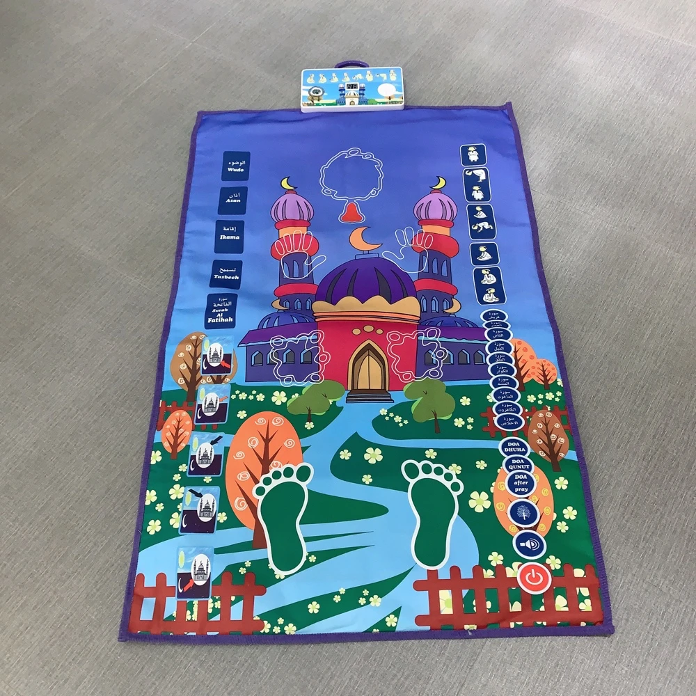 Oração muçulmana tapete de oração tapete peregrinação tapete retro peregrinação islâmica turista oração tapete aprendizagem árabe máquina