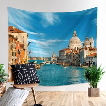 

Bohemian Decor Tapestry Psychedelic Living Room Nordic Tapestries Landscape Bedroom Sofa Tapestry Wall Decor Dorm Room DA60GT