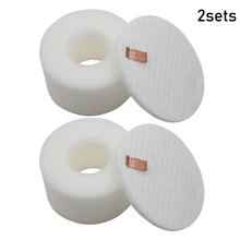 

2Set Replacement Sponges For Shark NZ801UKT Duoclean Pet Vacuum Cleaner NV680 Washable Reusable Aweeper Accessories