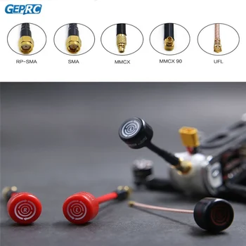 

2pcs GEPRC Momoda 5.8GHz 2.0Dbi RHCP FPV Antenna Red MMCX90/SMA/RP-SMA/UFL/MMCX For Racing Drone FPV Model Spare RC Part