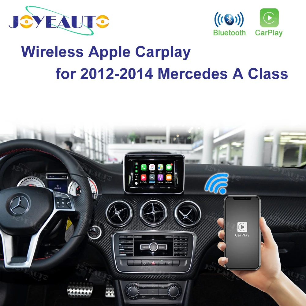 Joyeauto Wifi беспроводной Carplay Mercedes B класс W246 NTG4.5/4,7 2011- Apple Car Play Android авто зеркало модифицированное для Benz