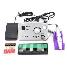 Электрический Фрезер для ногтей, фрезерный станок для маникюра, набор оборудования для ногтей, электрический набор для ногтей, контроль скорости, педикюр, маникюрный станок