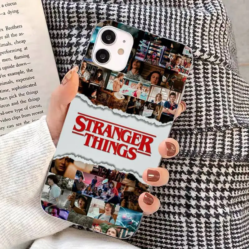 case for iphone 13  Stranger Things Phone Case for iphone 13 8 7 6S Plus X 5S SE 2020 XR 11 12 mini pro XS MAX iphone 13 cases