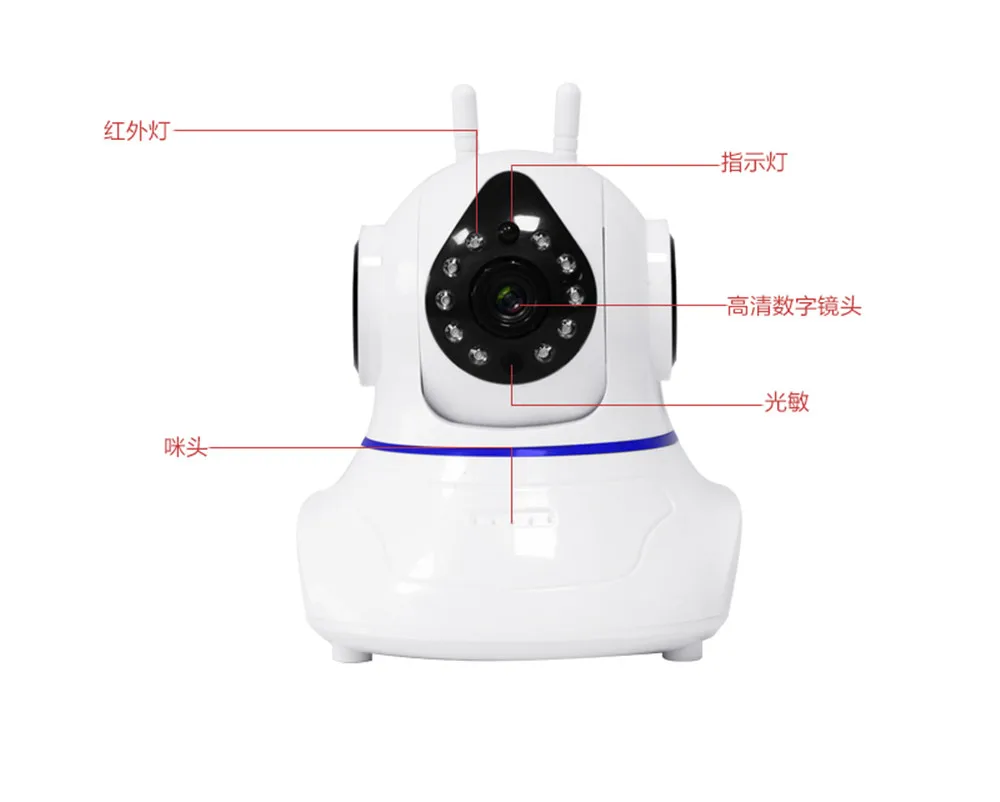 2MP 1080P P2P беспроводная PTZ ip-камера с поддержкой 4G sim-карты