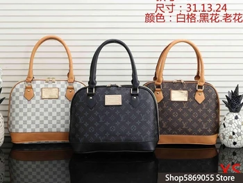 

Luxury Leather Handbags Women Bags Designer Brand Women's Shoulder Bags Large Capacity Ladies Hand Bags L446 Louis Vuitton LV-