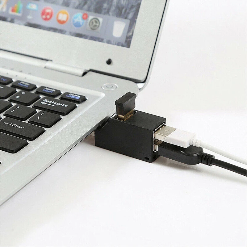 Мини USB 2,0/3,0 высокоскоростной концентратор сплиттер с 3 портами usb-хаб для ПК, ноутбука, JHP-лучший
