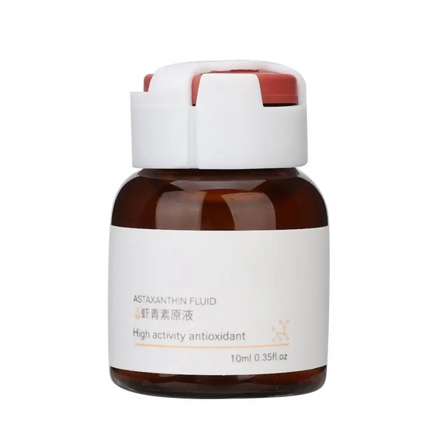 Сыворотка Astaxanthin, антиоксидант, осветляющие затухающие пятна, восстанавливающий раствор для кожи, сыворотка для контроля жидкого масла, 10 мл