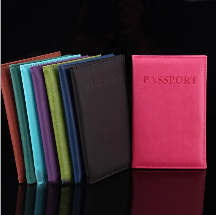 Zoukane модная простая однотонная Обложка для паспорта из искусственной кожи чехол держатель для паспорта Кошелек Аксессуары для путешествий ZSPC10