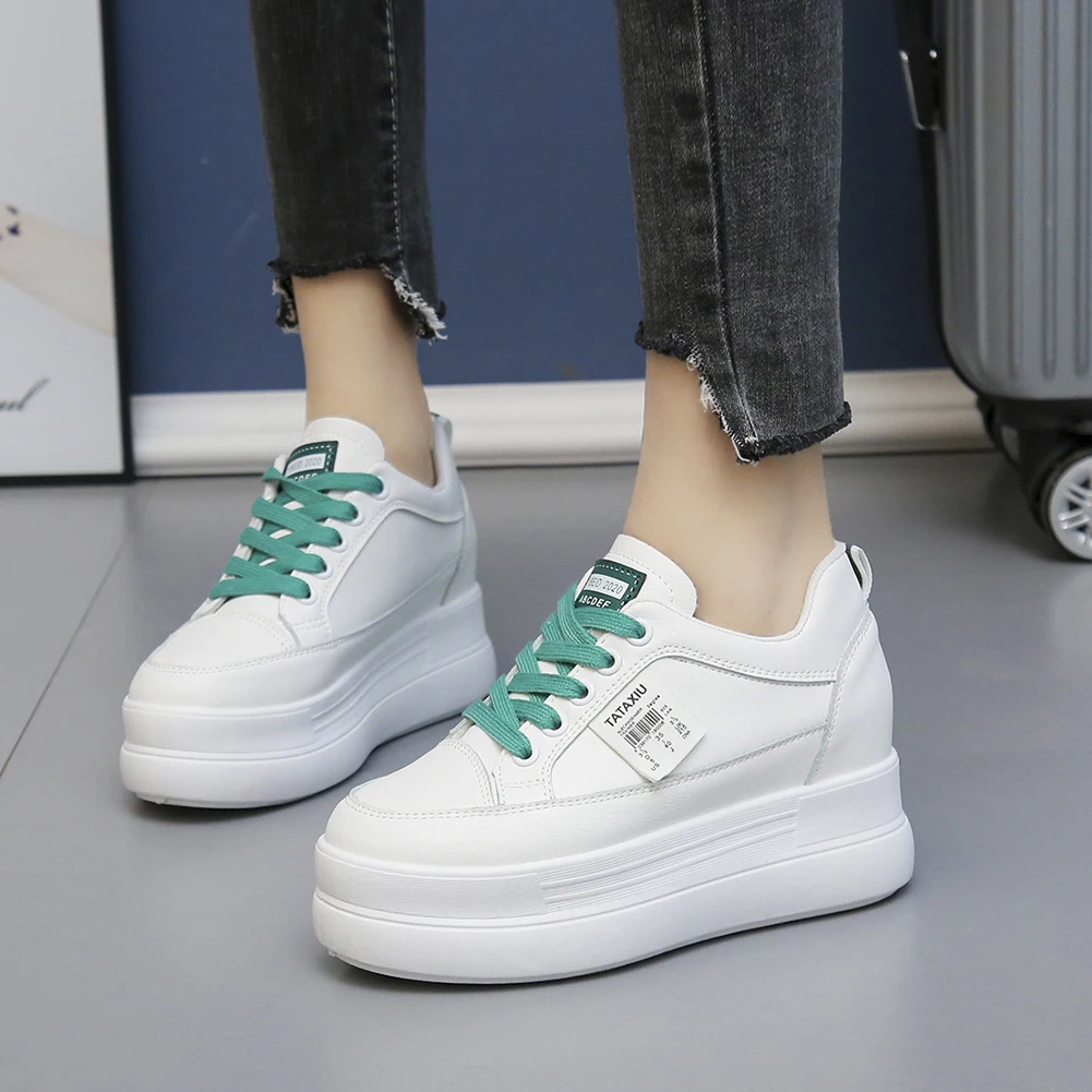 

Sarairis New Wholesale Leisure Height Increasing Women Shoes Woman Shoelaces Platform Vulcanize Shoes Sneakers Female