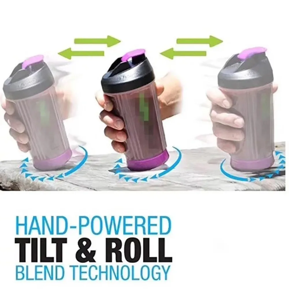 

Portable Manual Juicer Juice Cup Shaker Bottle Roller Fruit Mixing Rolling Juicer No Electricity Blender Kitchen Gadgets