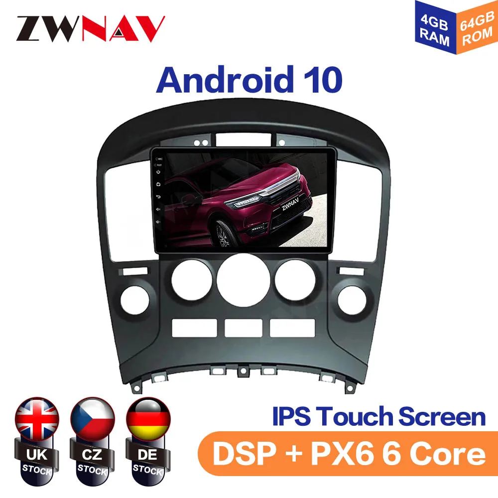 

Android 10 IPS Screen For Hyundai H1 Car Multimedia Player Navigation Audio Radio Stereo Head Unit Gps 1 din auto Bluetooth