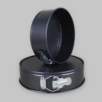 

Non-stick Lock Bottom Cake Mold Round Mousse Honeycomb Carbon Steel Cake Mold Baking Non Selling Coating Cake Mold