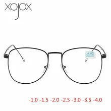 YOOSKE готовой близорукость очки Для женщин Для мужчин близорукие очки Sutdent короткие-прицел диоптрий-1,0-1,5-2,0-2,5-3,0-3,5-4