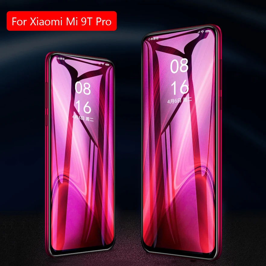 2 шт. закаленное стекло Lainergie для Xiaomi Mi 9T полностью клеящееся противоударное
