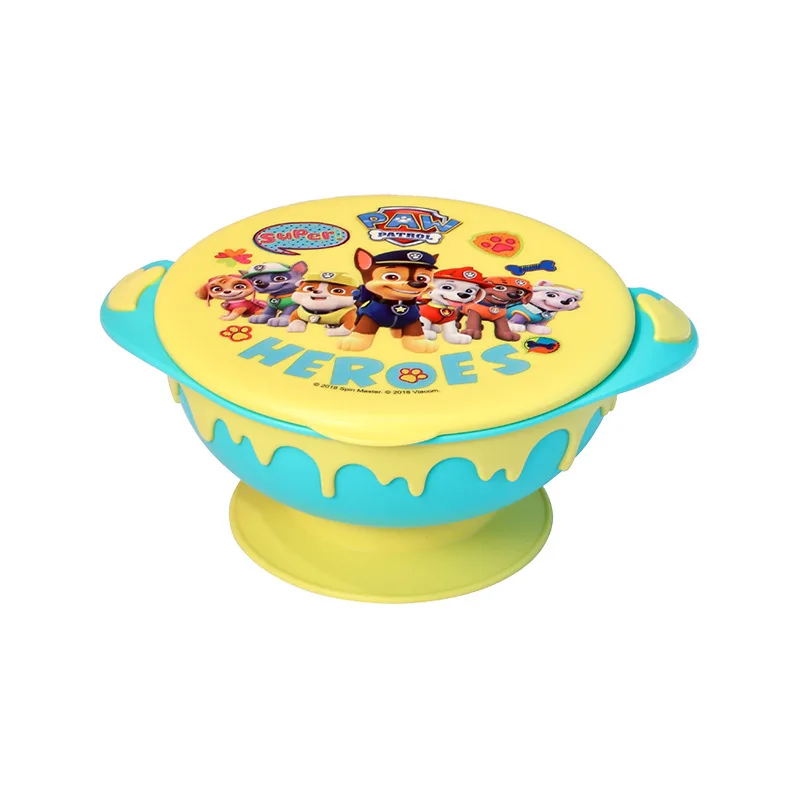 Детская посуда Paw Patrol 304 из нержавеющей стали, пищевая добавка, миска на присоске, Детская миска для еды, мультяшный подарок на заказ