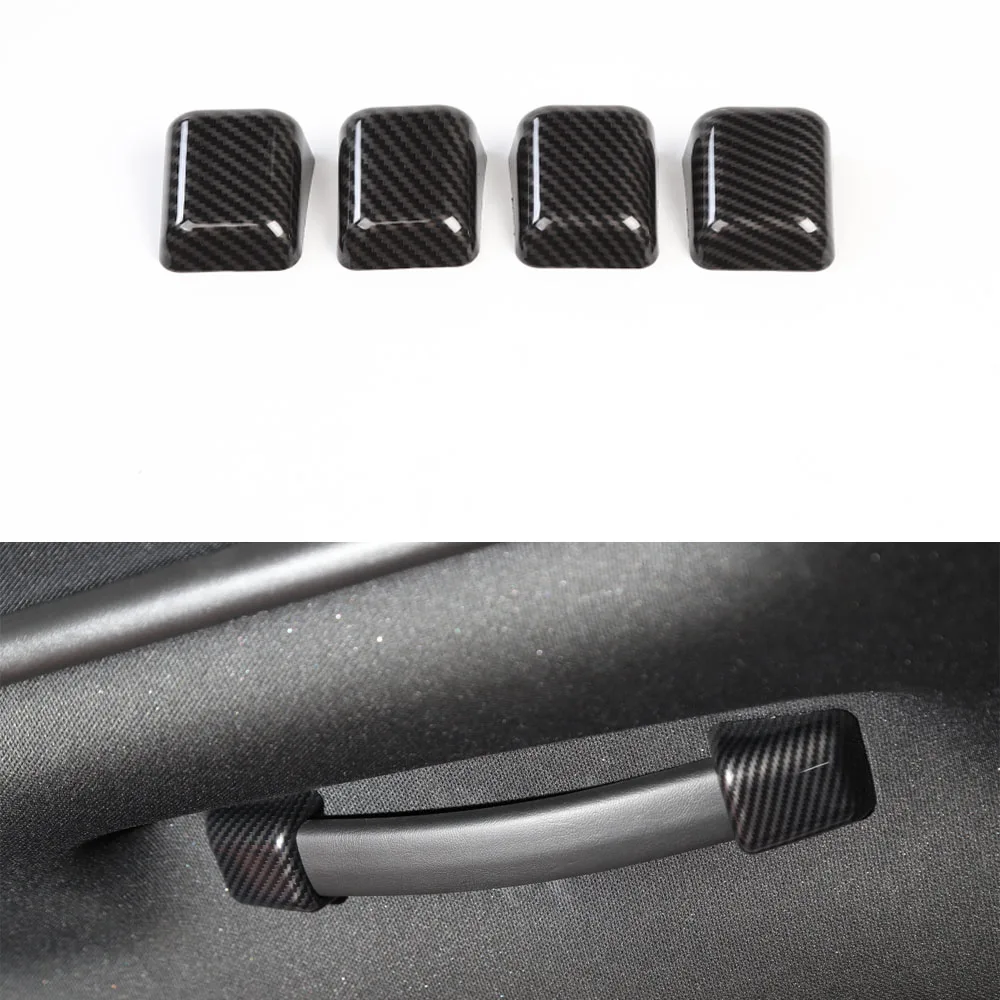 

Для Dodge Challenger 2010 вверх, устанавливаемый на крыше автомобиля ручки захватить украшения отделка ABS Стилизация под давлением 4 шт