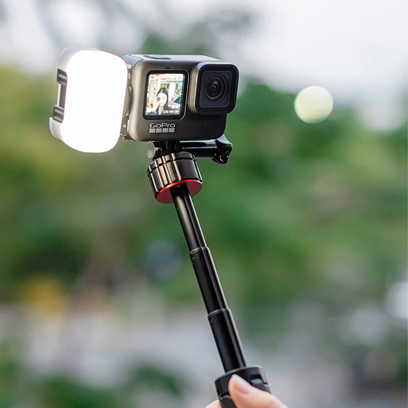 Ulanzi MT-09 Extensible Vlog Trépied pour Action dehors Caméra GoPro Fore11  12 10 9 8 7 6 5 4 Noir SJcam Action Caméra Accessoire