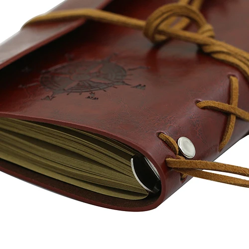 

Retro Anchor Faux Leather Cover Notebook Journal Traveler Book Diary Blank