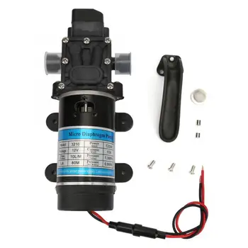 

12V/24V 120W Electric Water Pump 10L/m Self Priming Diaphragm Pump For High Pressure Washer Garden Watering