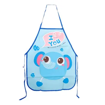 

Kids Chef Apron Sets Child Cooking Painting Waterproof Children Gowns Bibs Eating Clothes Drawing With Oversleeve Drop Shipping