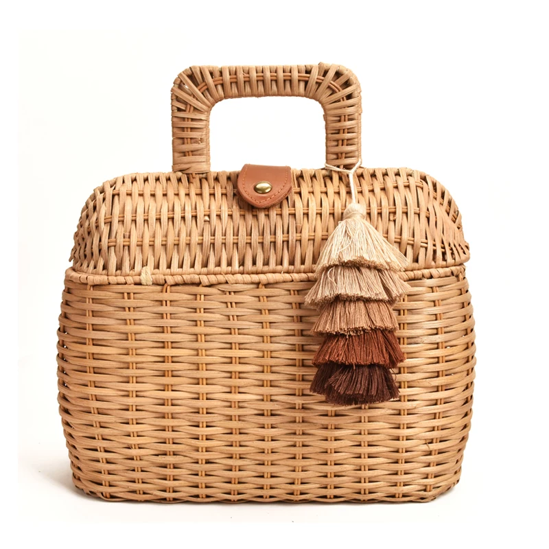 Woven rattan bag Outlet