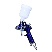 Мини-распылитель 0,8 мм/1,0 мм сопло H-2000 HVLP воздушные краскораспылители Аэрограф для краски ing автомобильный краскопульт инструменты