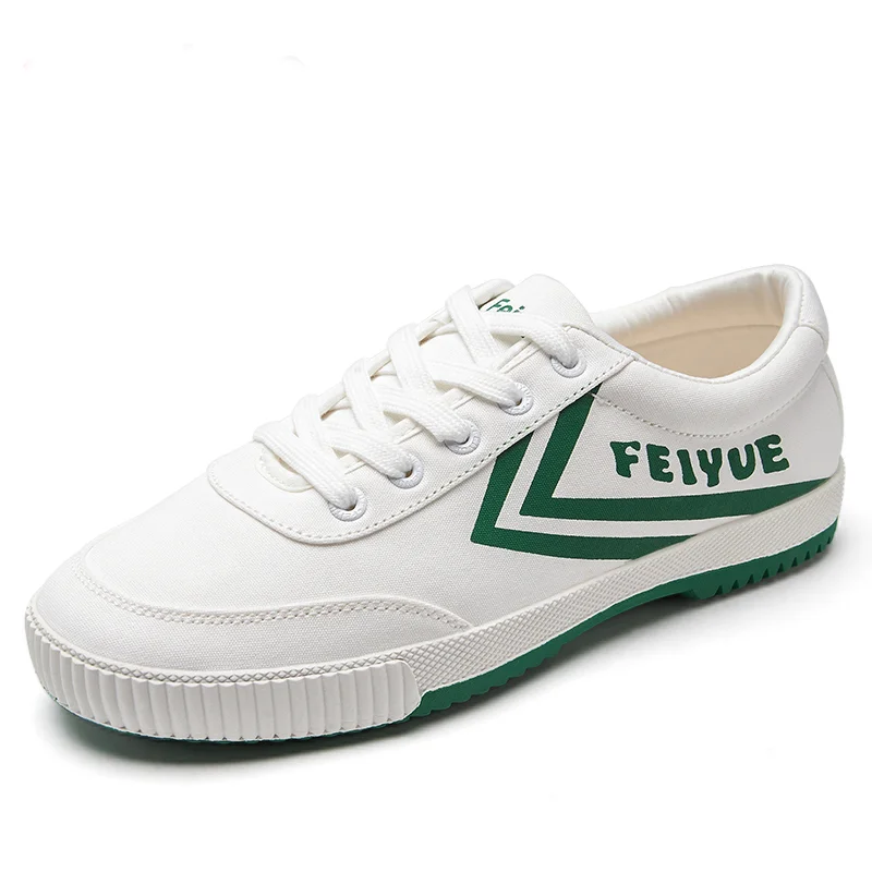Feiyue дзюдо кунг-фу Боевые искусства Taichi тхэквондо ушу обувь дикая доска холст борцовка спортивные мужские женские кроссовки - Цвет: 40