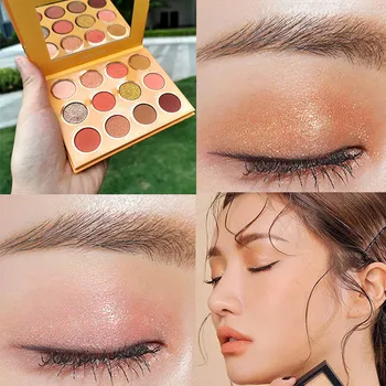 

12 Colors Velvet Matte Shimmer Eyeshadow Palette Eye Pigment Cosmetics Long-lasting Waterproof Eye Shadow Recommend