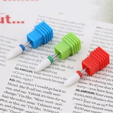 Новое антибактериальное и керамический сверло для ногтей Электрический Маникюрный станок аксессуары резак пилка для ногтей устойчивы к кислотным щелочям