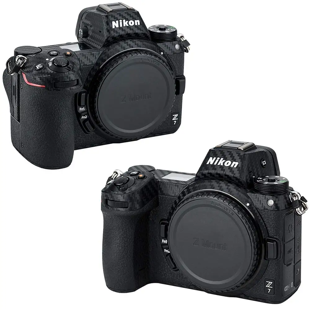 Анти-Царапины корпус камеры углеродного волокна пленка Комплект для Nikon Z7 Z6 камера наклейки для камеры s украшения