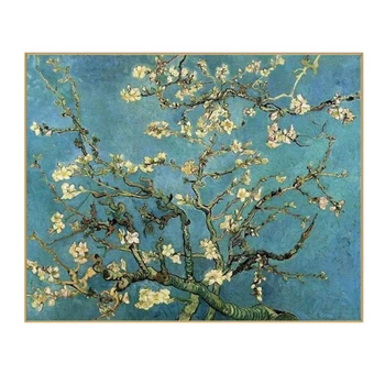 

Experienced Artist Handpaint The Almond Blossom Famous Paintings By Van Gogh oil On Canvas for Home Decor