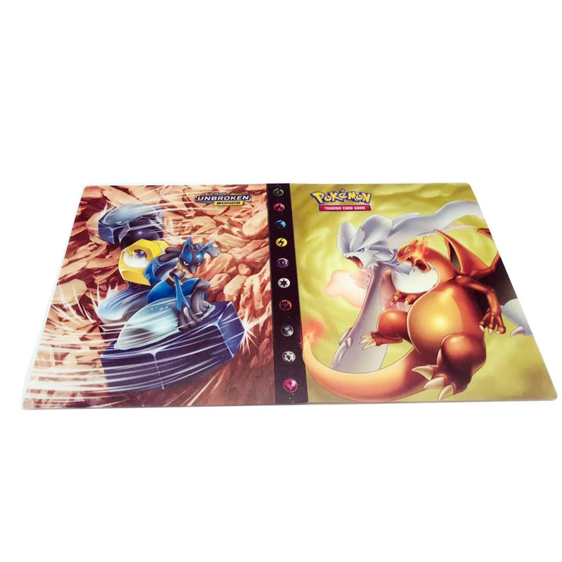 Takara Tomy Pokemon Cards 240 шт. держатель Альбом игрушки для детей Коллекция альбом книга для Pokemon Go детская игрушка - Цвет: Only Album-B