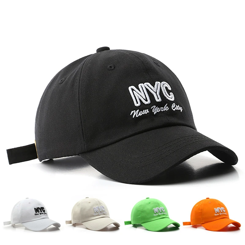 SLECKTON Модная хлопковая Бейсбольная Кепка Snapback шапки для женщин и мужчин Вышивка