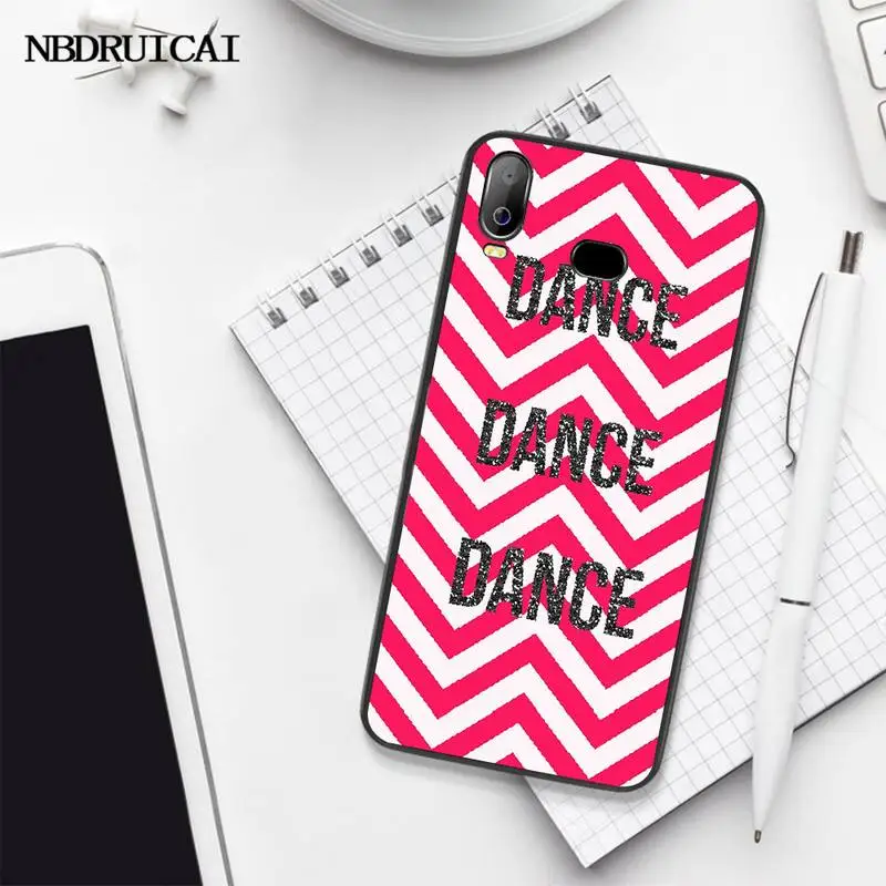 PENGHUWAN I Love Dance чехол для телефона Samsung A10 A20 A30 A40 A50 A70 A71 A51 A6 A8 2018|Бамперы| |