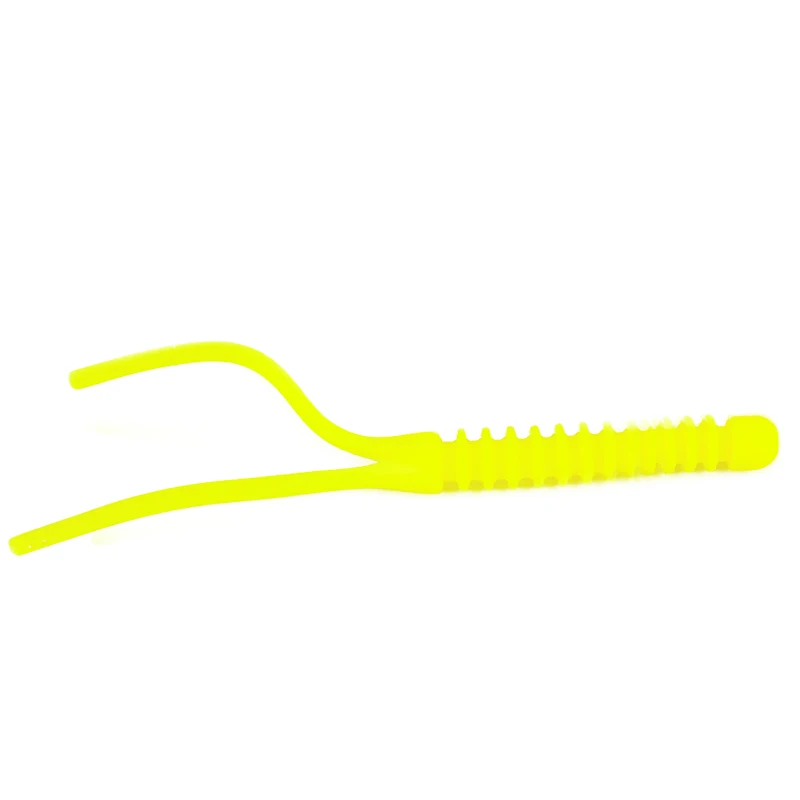 ARDEA 10pcs Soft Fishing lure Worm Silicone Bait Wild Stick Lures Worm Lures Soft Tackle Carp bass Pesca Lures Trout Lure