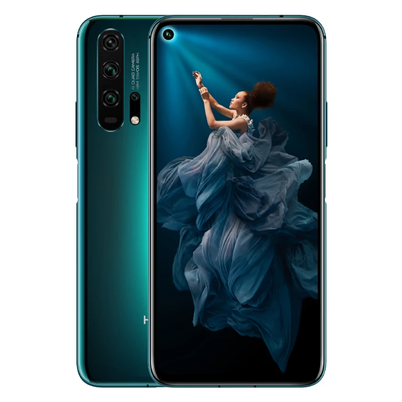 Оригинальный Смартфон Honor 20 Pro глобальная прошивка Kirin 980 8 ГБ ОЗУ 128 Гб ПЗУ Android 256